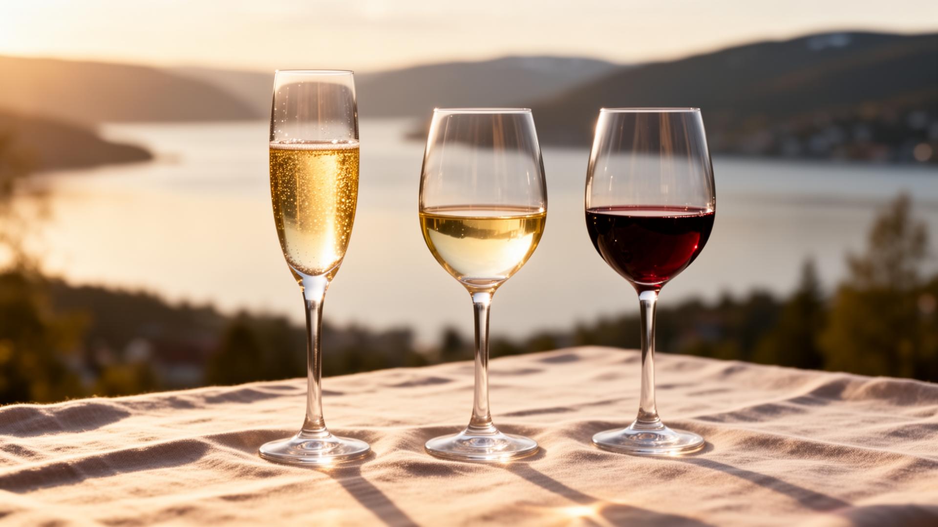 Vin med Mjøsa i bakgrunnen